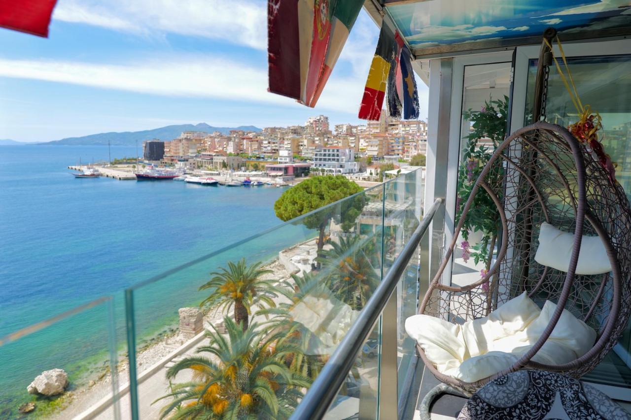 Republika Hotel Sarandë Exteriör bild